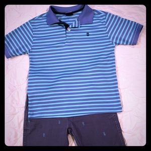 IZOD boys size 8 polo shirt and shorts
